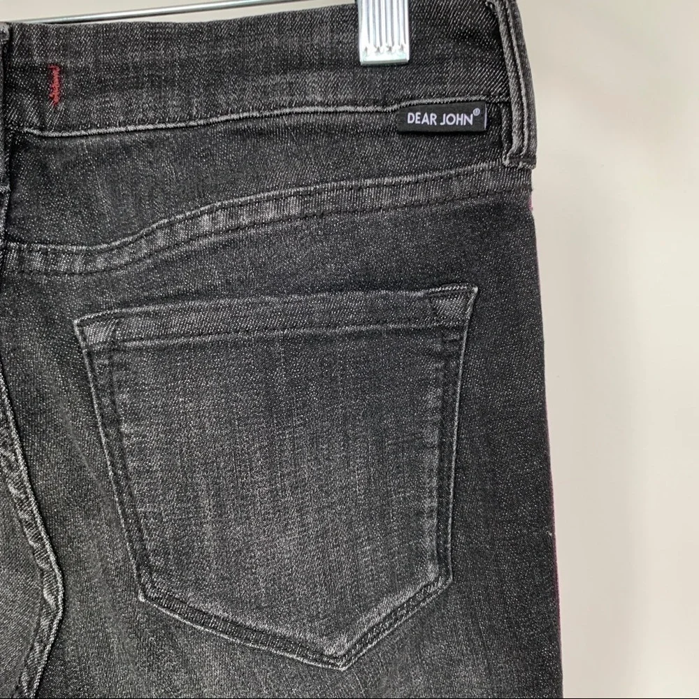 Dear John‎ Slightly Fades Black High Waisted Skinny Jeans Size 26